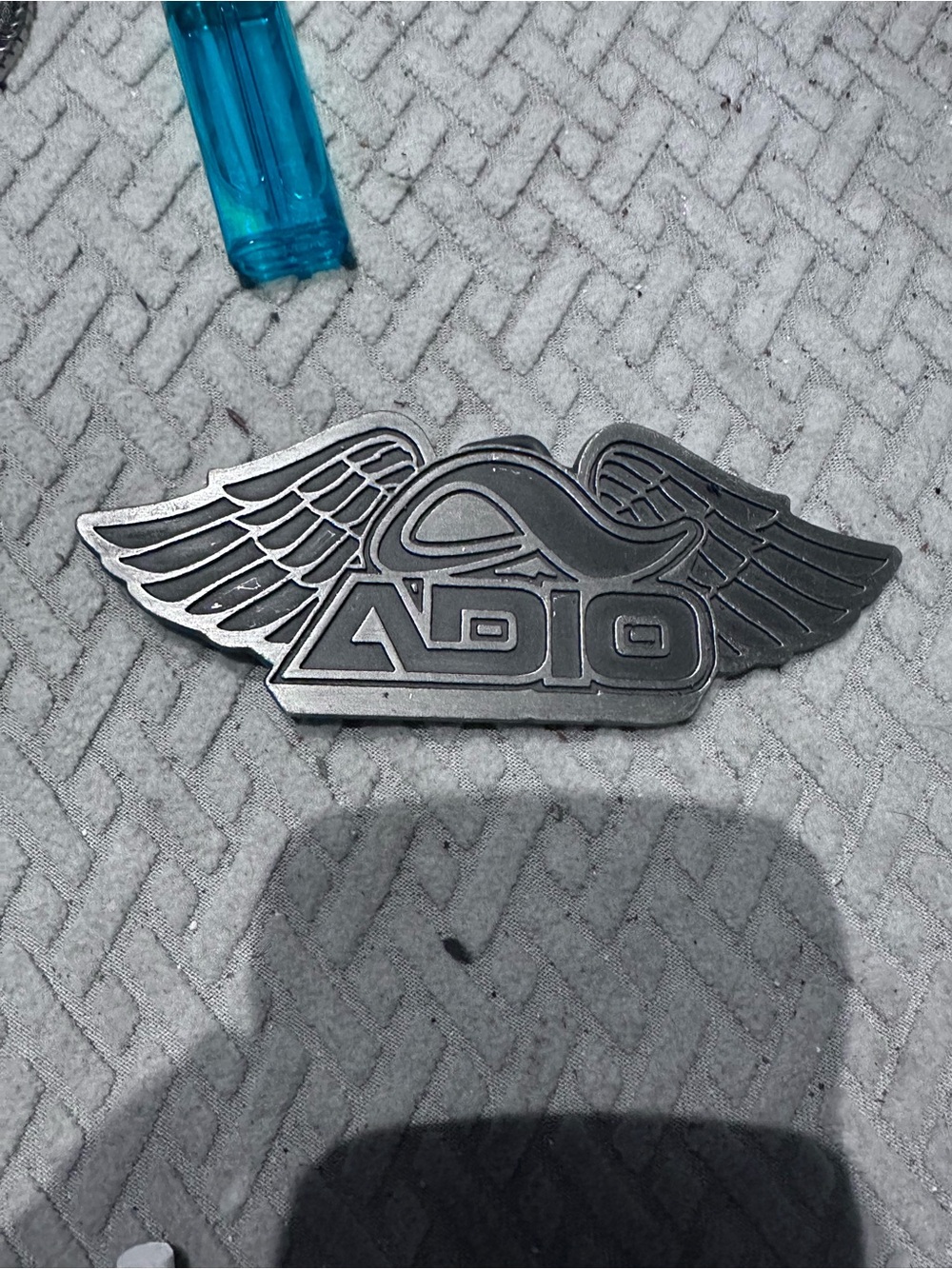 Adio vintage belt buckle VTG BAM viva la bam CKY HIM Skateboarding skate punk